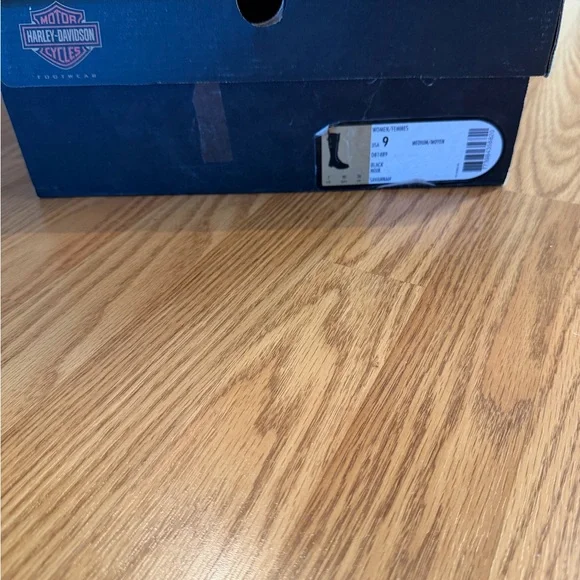 Harley-Davidson Black Tall Lace-Up Boots - Picture 4 of 4